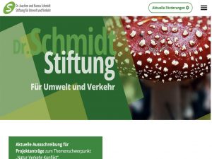 Dr. Schmidt Stiftung für Umwelt und Verkehr
